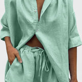 Kirstine | Conjunto de Manga Longa