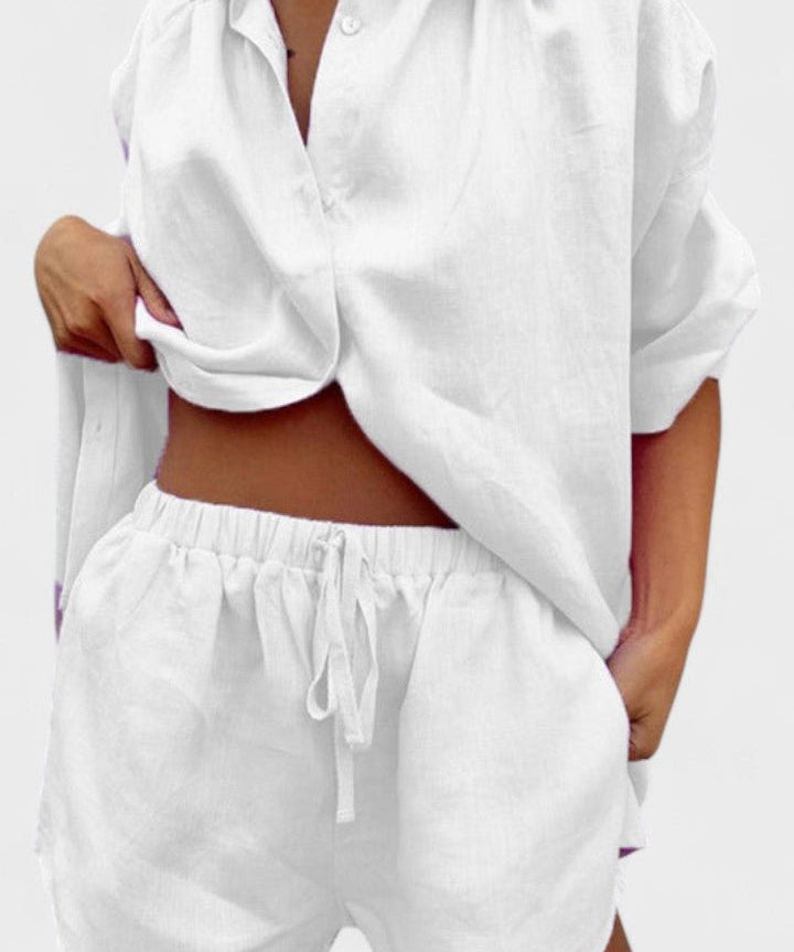 Kirstine | Conjunto de Manga Longa