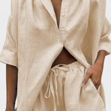 Kirstine | Conjunto de Manga Longa