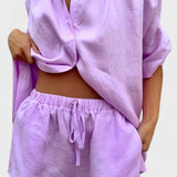 Kirstine | Conjunto de Manga Longa