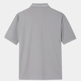 Klaus™ | Polo de Aço Cinza