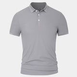 Klaus™ | Polo de Aço Cinza