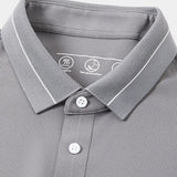 Klaus™ | Polo de Aço Cinza