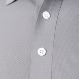 Klaus™ | Polo de Aço Cinza