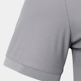 Klaus™ | Polo de Aço Cinza