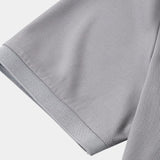 Klaus™ | Polo de Aço Cinza