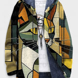 Kristýna™ | Cardigan de luxo artístico