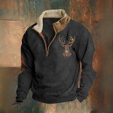 Laurent - Stylish Zip Sweatshirt