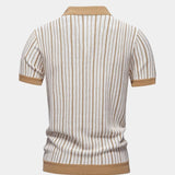 Laurits™ | Polo de Malha Listrada