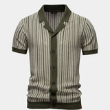 Laurits™ | Polo de Malha Listrada