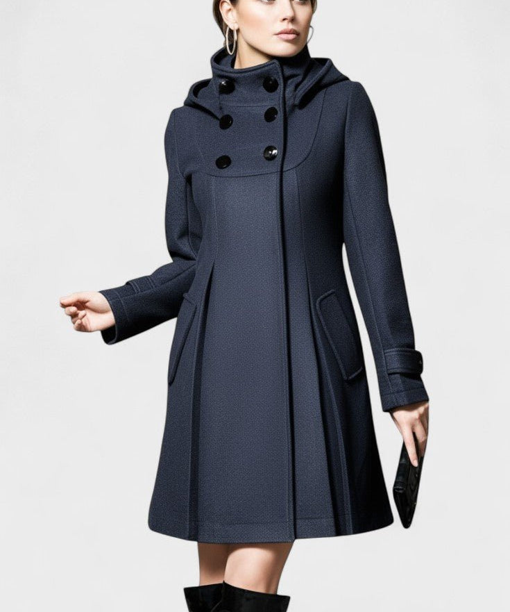 Lenka™ | Casaco elegante com capuz
