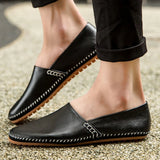 Mocasins de Couro Leves