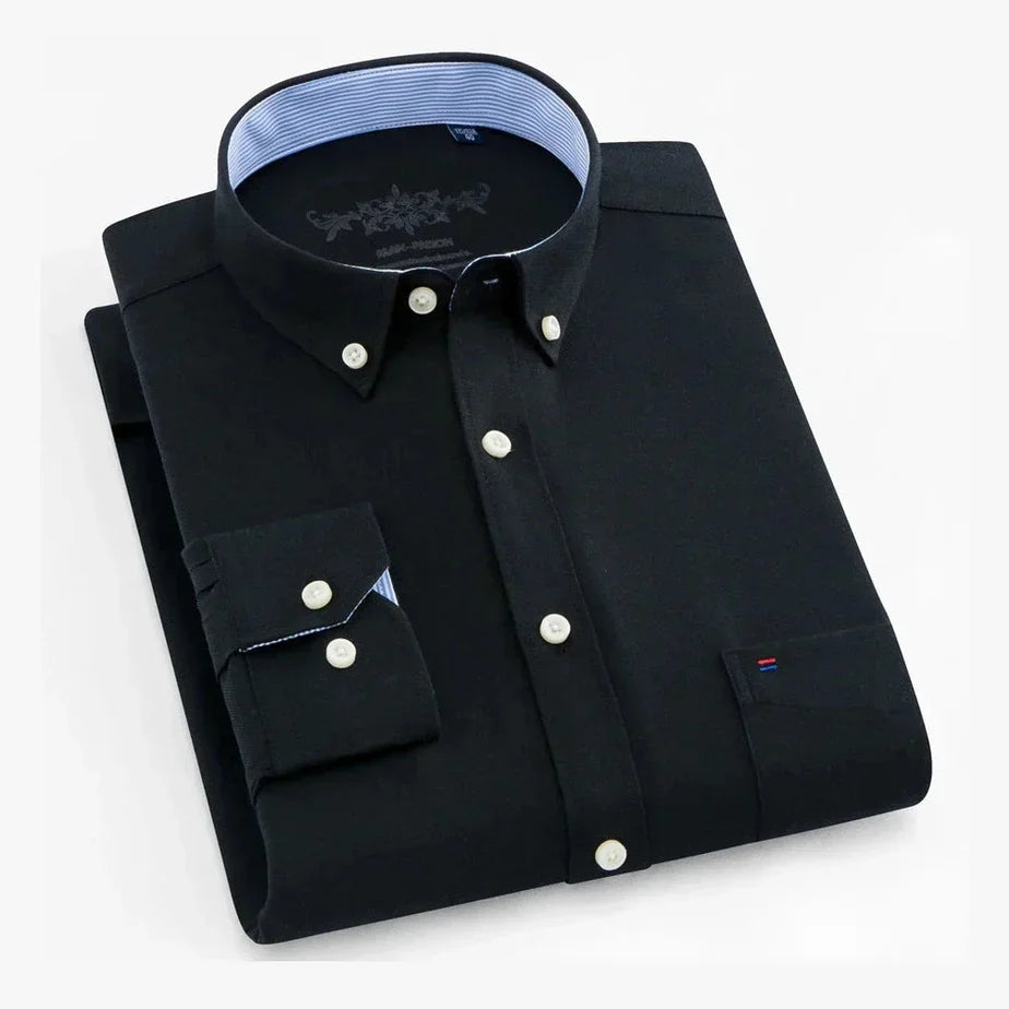 Liam™ | Camisa de Algodão Elegante