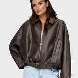 Louise | Casaco de Couro Vegan