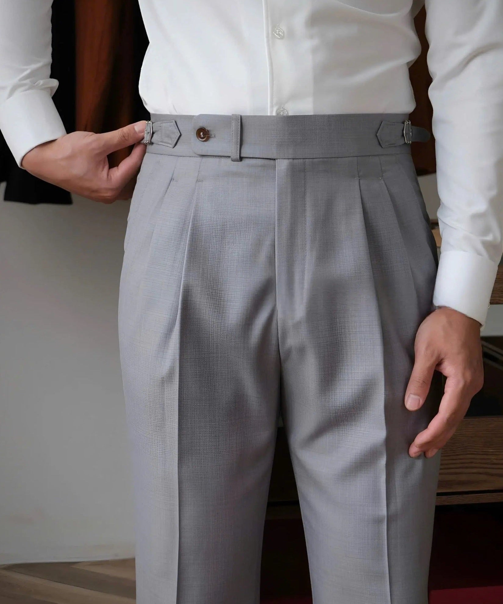 Luca™ | Calças Sidetab Genova