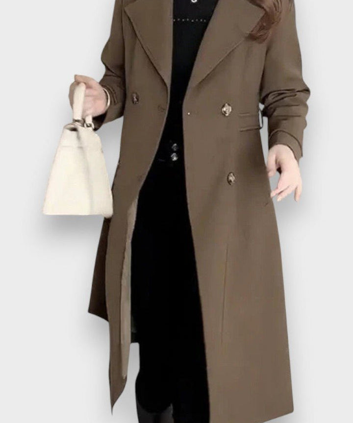 Luisa™ | Trenchcoat elegante em design clássico