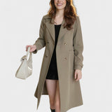 Luisa™ | Trenchcoat elegante em design clássico