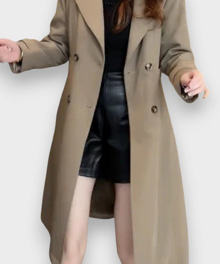 Luisa™ | Trenchcoat elegante em design clássico