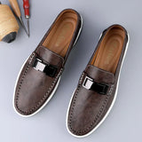 Loafers de Couro de Luxo