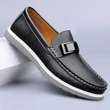 Loafers de Couro de Luxo
