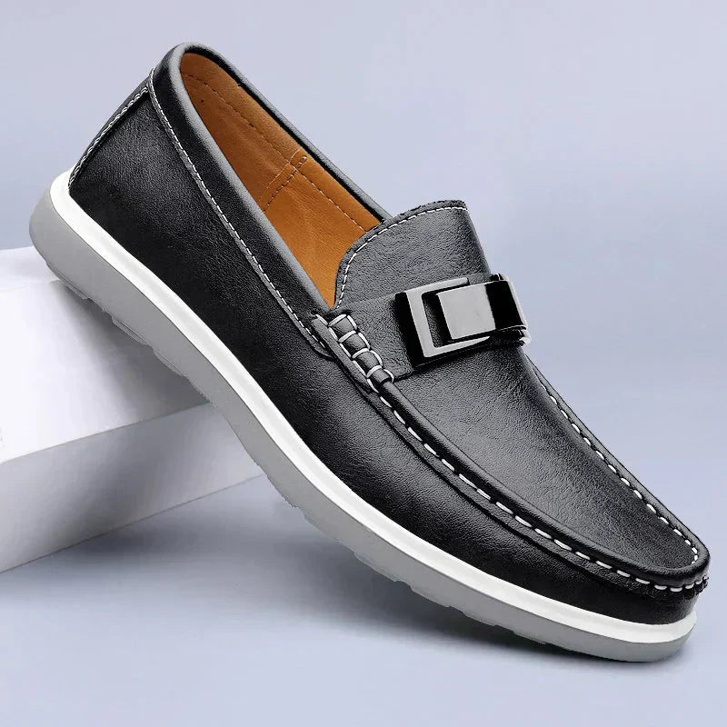 Loafers de Couro de Luxo