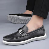 Loafers de Couro de Luxo