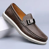 Loafers de Couro de Luxo