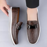 Loafers de Couro de Luxo
