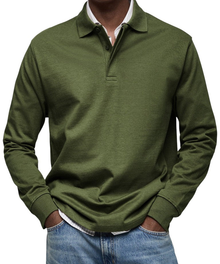 MOHR® | Polo de manga longa de luxo