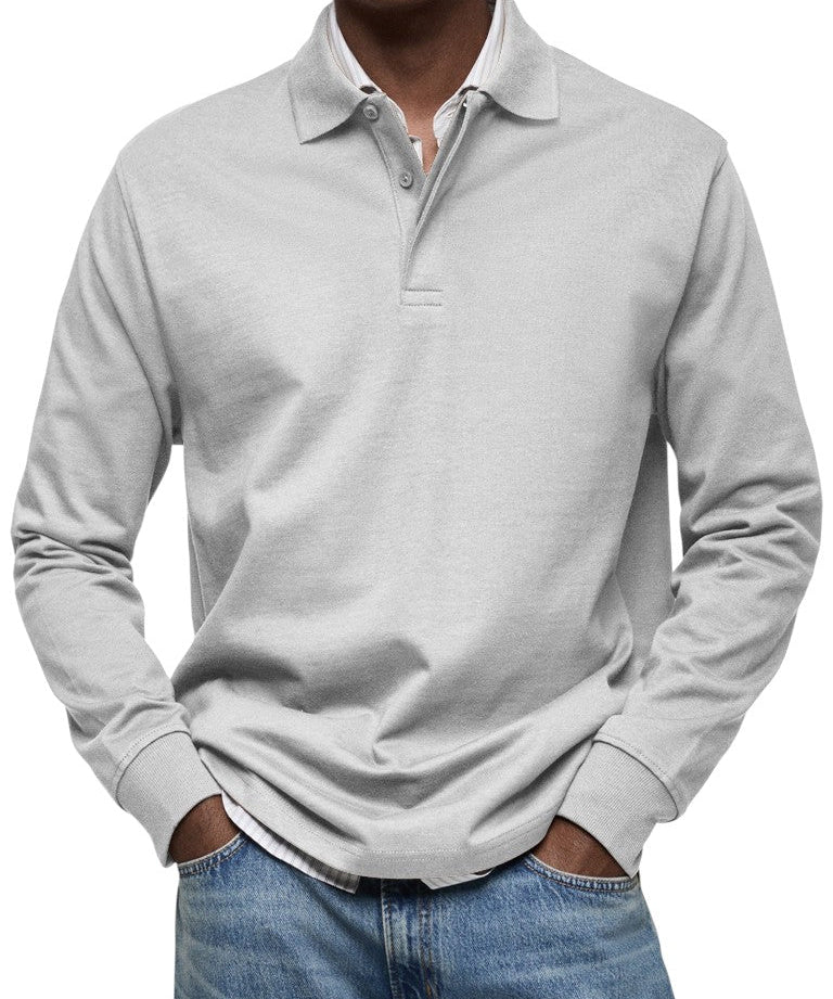 MOHR® | Polo de manga longa de luxo