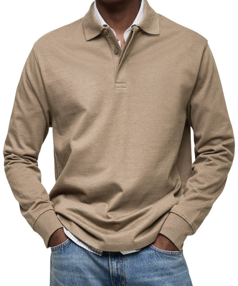 MOHR® | Polo de manga longa de luxo