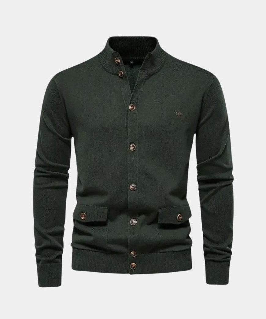 Mads™ | Sweater de Algodão Tricotada