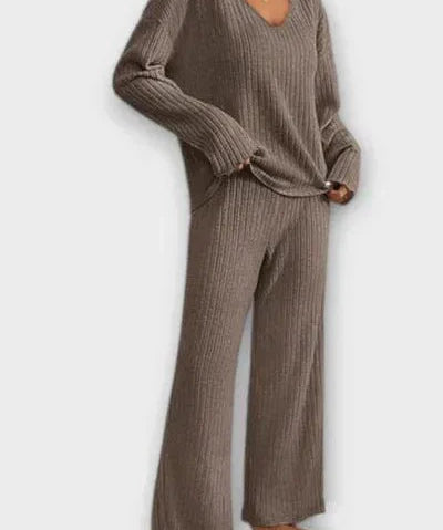 Malou | Conjunto em Malha Canelada