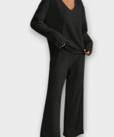 Malou | Conjunto em Malha Canelada