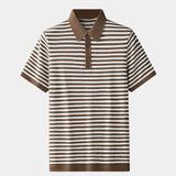 Malthe™ | Polo Clássica Listrada