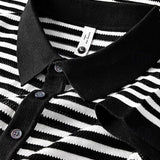 Malthe™ | Polo Clássica Listrada