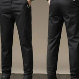Malthe™ | Calças Básicas Retas