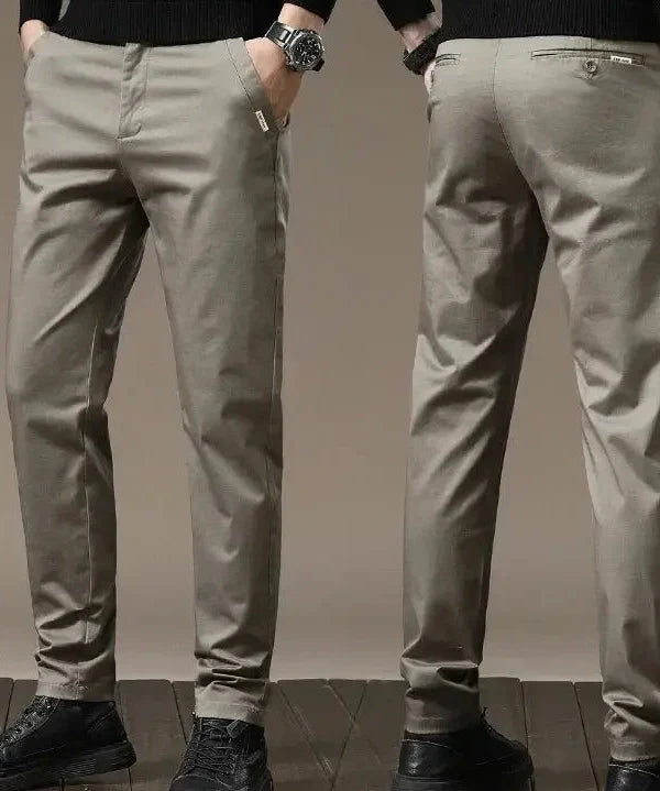 Malthe™ | Calças Básicas Retas