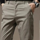 Malthe™ | Calças Básicas Retas