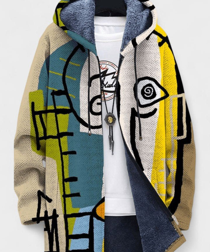 Marcela™ | Cardigan de luxo artístico