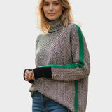 Marie | Pullover de lã de gola alta