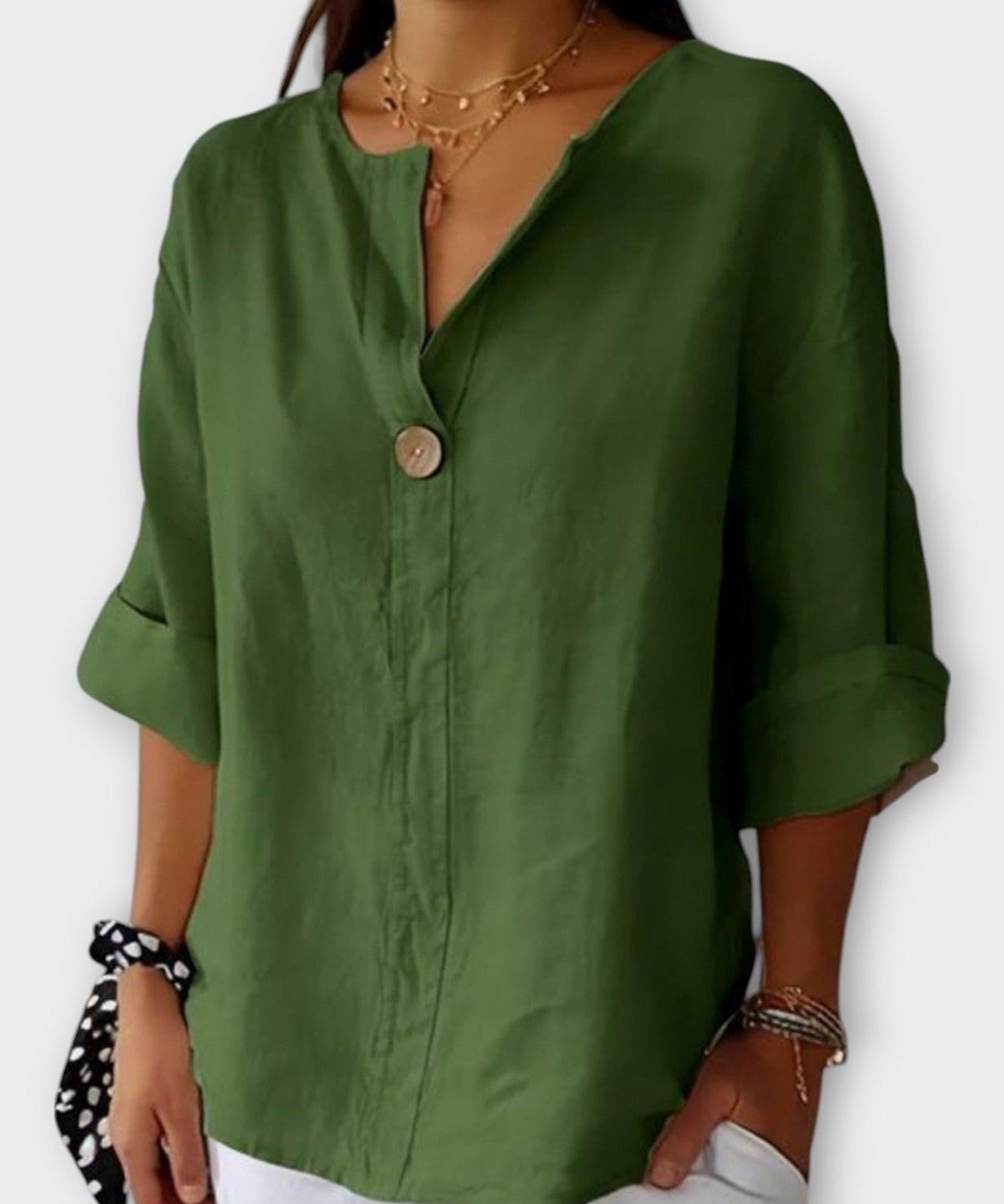 Marie | Camisa de gola em V