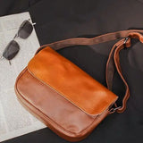Martin™ | Mala de Ombro em Couro de Milão
