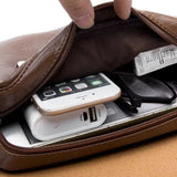 Martin™ | Mala de Ombro em Couro de Milão