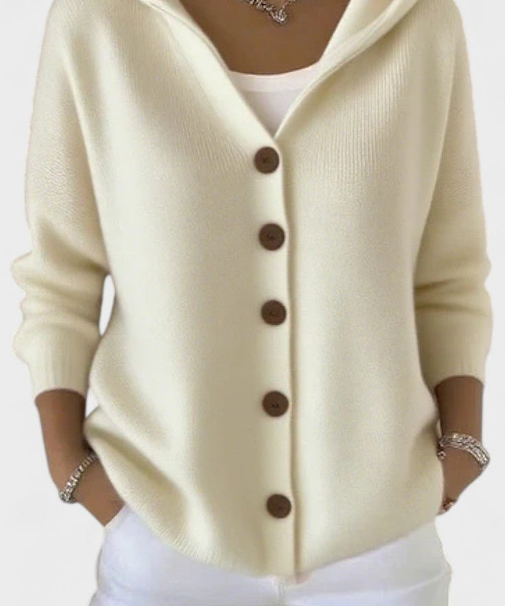Mathilde | Cardigan com Capuz