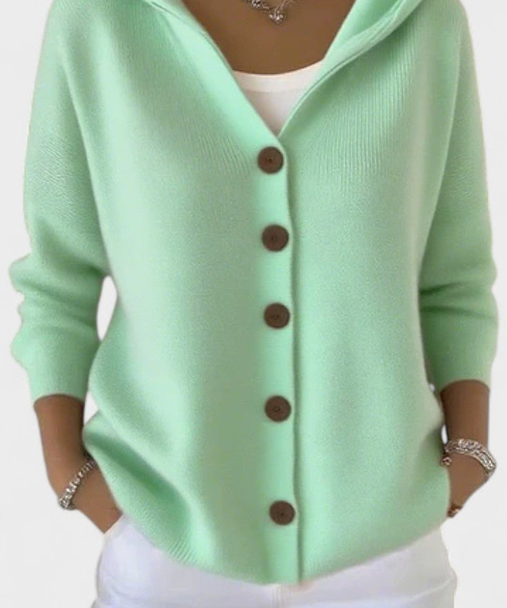 Mathilde | Cardigan com Capuz