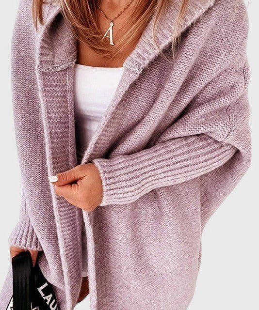 Mette | Cardigan com capuz de luxo