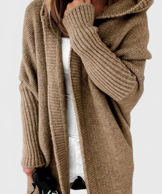 Mette | Cardigan com capuz de luxo