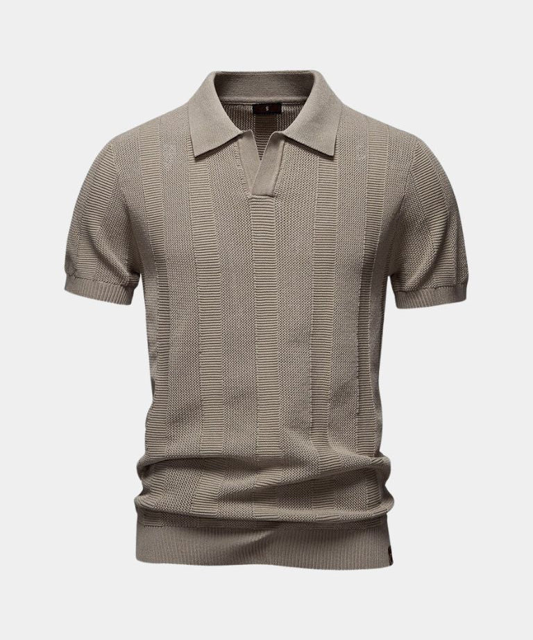 Mikael™ | Polo Beige Antigo