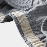 Mikkel™ | Calções de Linho Cinza Mariner